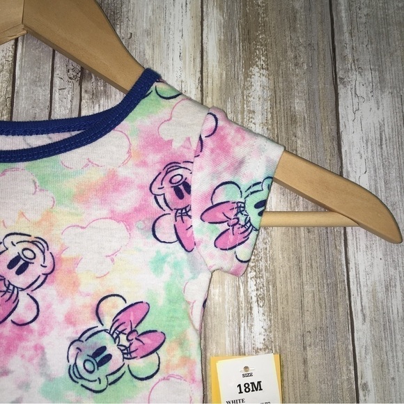 NWT Disney Minnie Mouse Cloud Dye Tee - Picture 2 of 4